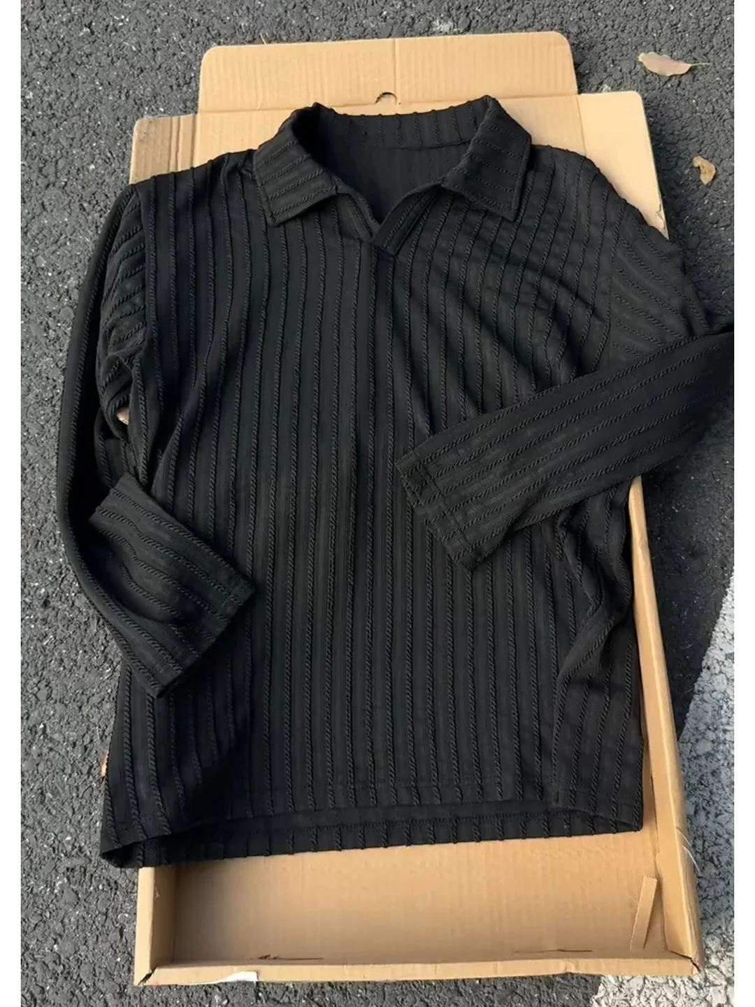 

Мужской вязаный свитер свободного кроя с длинным рукавом, осенняя новинка, в американском стиле, с узором «пшеничный колос», винтажный стиль