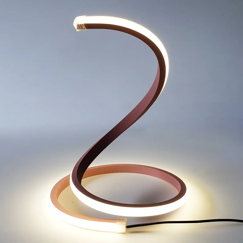 

Modern Minimalist LED Desk Lamp Touch Dimming Three Color Desk Lamp Bedroom Study Decoration Eye Protection Small Night Light