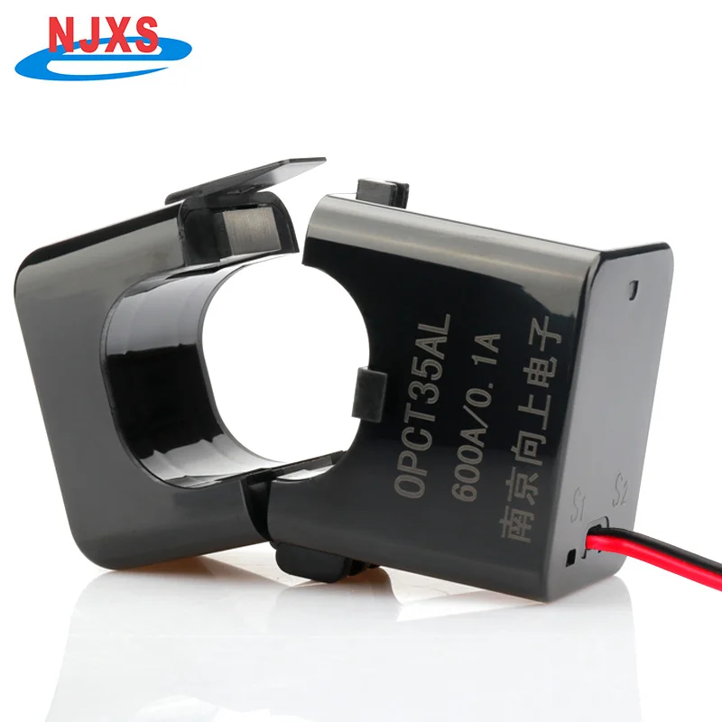 Split Ferrite Core CT AC Current Transformer Factory Open Type 100A 200A 400A 500A 600A 333mV 500A 5V OPCT35AL Coil Clamp Sensor