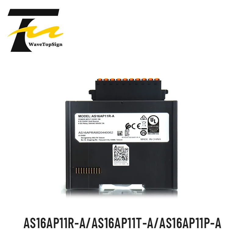 

WaveTopSign DeLTA CPU Module I/O module PLC AS16AP11R-A AS16AP11T-A AS16AP11P-A Digital Input Switch Module