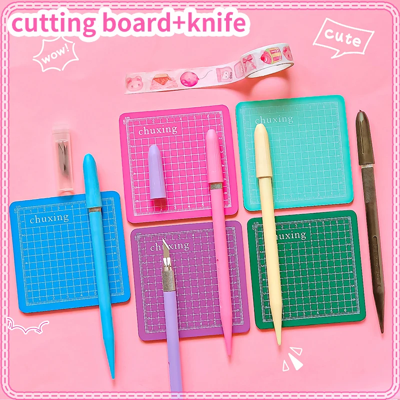 art supplies cutting board mini cutting mat diy accessories stationery Box Cutter utility knife  professional cuters