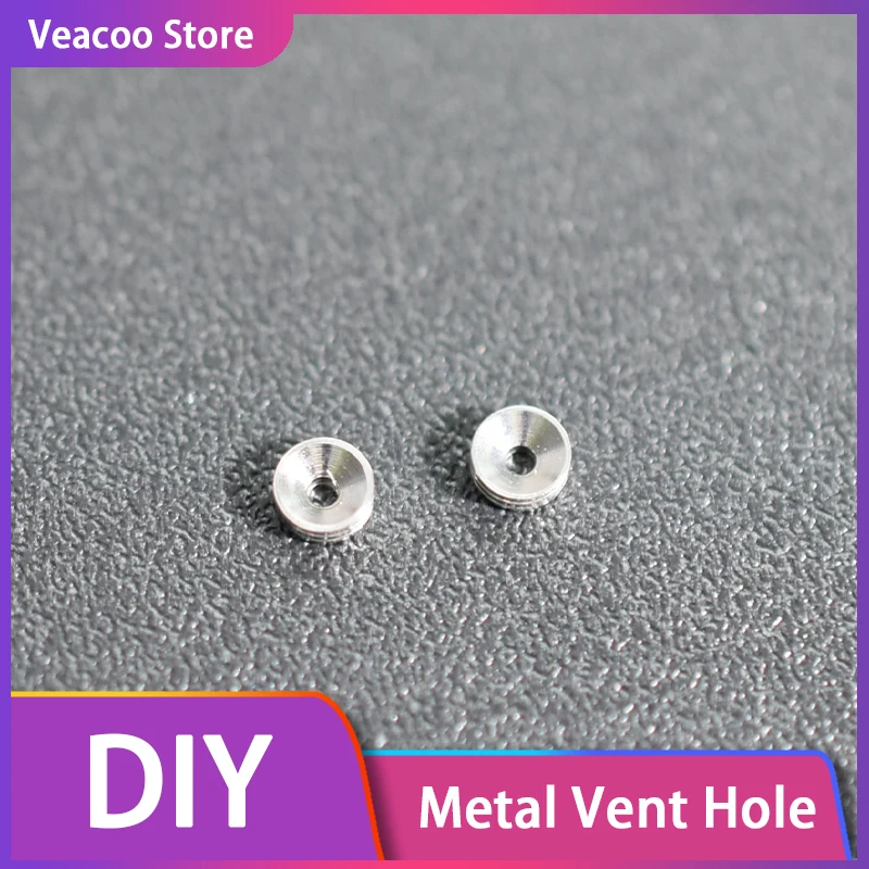 

Металлический корпус для наушников DIY In Ear HIFI с вентиляционными отверстиями