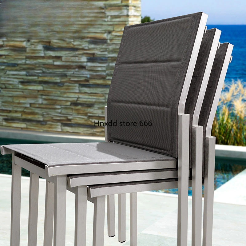 Outdoor courtyard outdoor leisure table and chair combination image 5