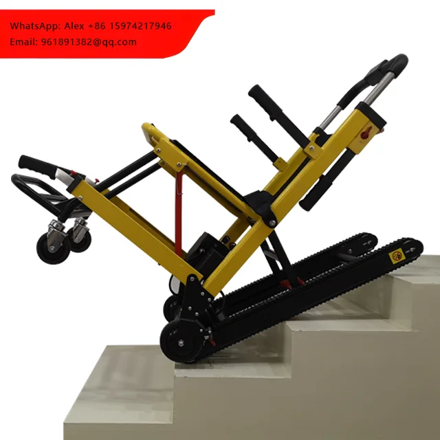 Emergency Portable Climbing Stair Chair Motorized Stair Chair