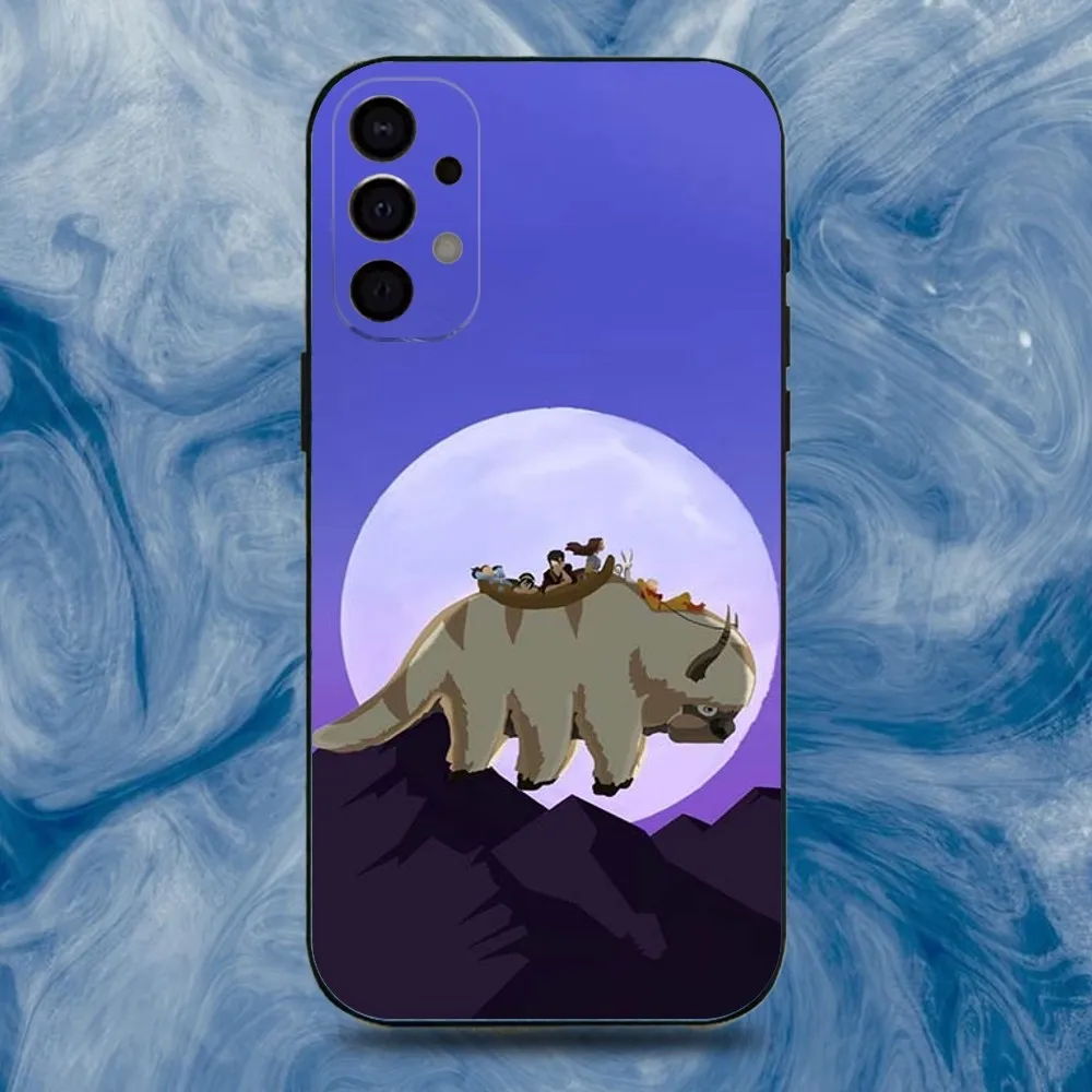 A-Avatar Appa Yip Yip Phone Case For Samsung S25,S24,S21,S22,S23,S30,Ultra,S20,Plus,Fe,Lite,Note,10,9,5G Black Cover - Image 5