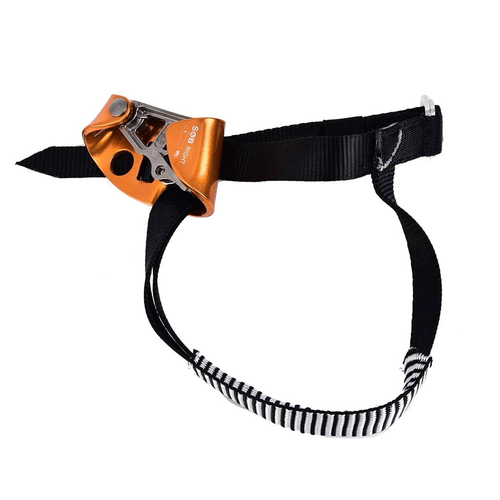 【1PC Right/Left Foot Ascender Riser Rock Climbing Mountaineering Equipment Gear】