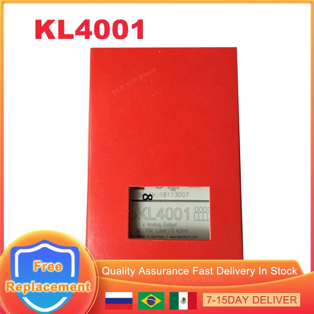 

Brand New KL4001 Bus Terminal 1-channel Analog Output KL 4001 PLC Module