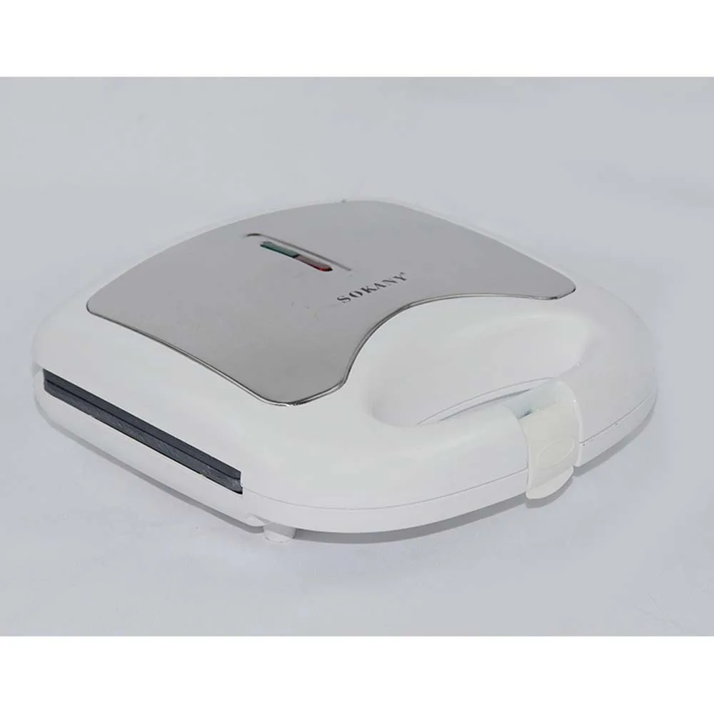 Mini máquina doméstica para fazer nozes, biscoitos de nogueira com bandeja antiaderente, aquecimento rápido de dupla face, mini cozimento automático de nozes