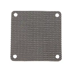 5PCS PVC Fan Dust Filter PC Dustproof for CASE Cuttable Computer Mesh Cover 60mm Mesh Black