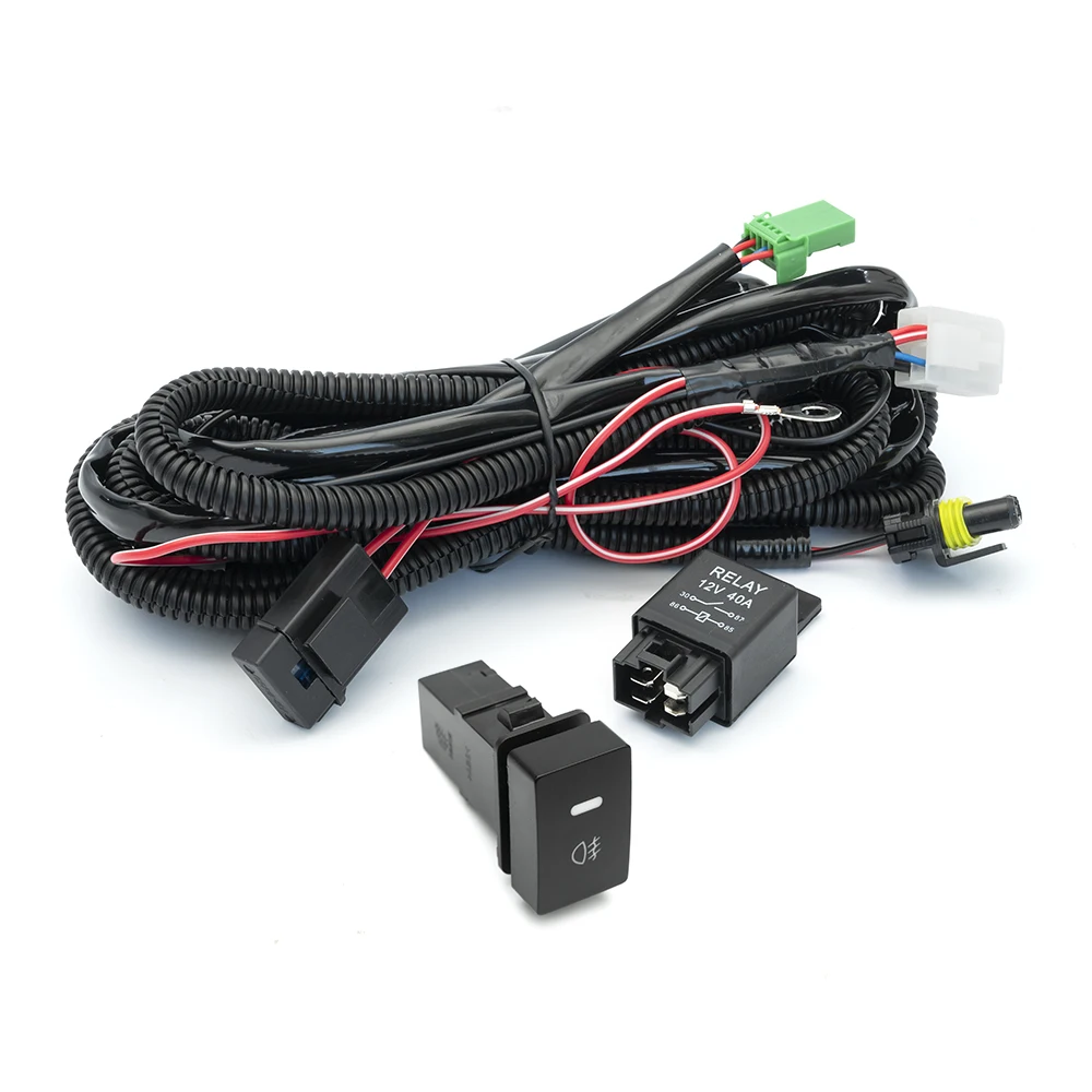 Fits For 2019 2020 2021 2022 2023 Acura RDX 2017 2018 2019 2020 MDX Fog Light 40A On/Off Switch Wiring Harness Fuse Relay Kits