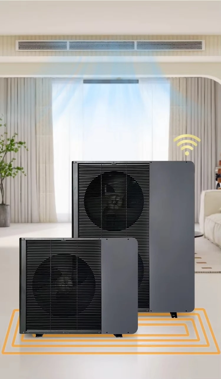 Bomba de Calor Aire-Agua 2026 de Gran Demanda, Nuevo Diseño 2024, R290 R32, 10kw 20kw 30kw, Calentador de Agua con Bomba de Calor Evi DC Inverter 20kw