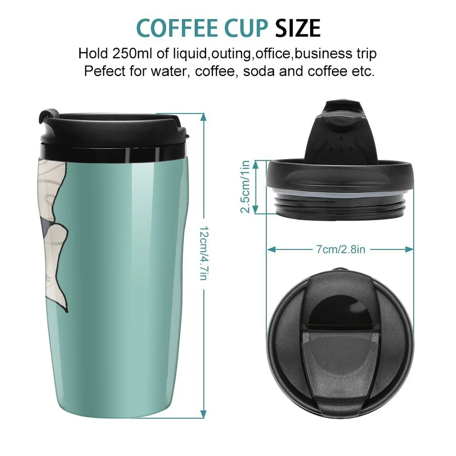 New KiniArt Westie Blast Travel Coffee Mug Thermos Mug Latte Cup Coffee Accessories Coffee Bowls