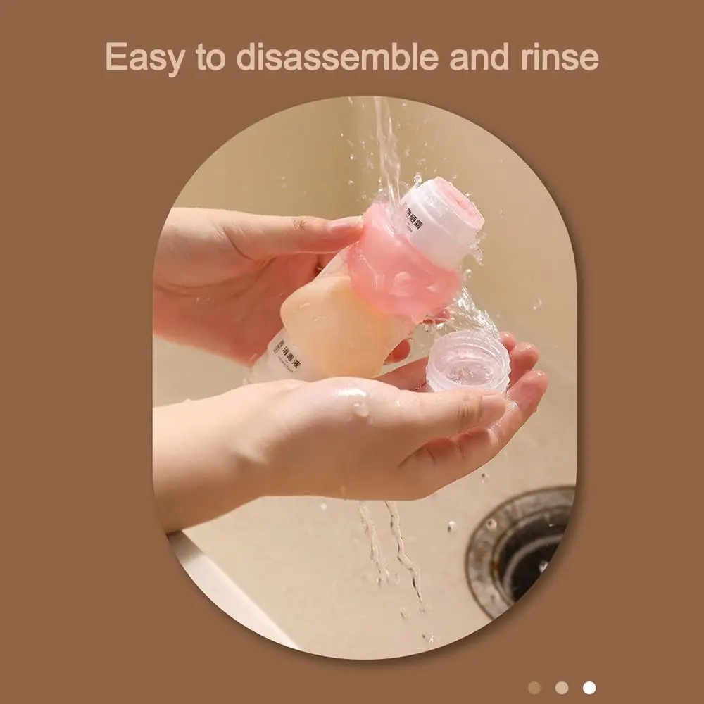 New 90ml Travel Dispenser Bottle Double-ended Empty Squeeze Bottle Reusable Refillable Bottles Shower Gel Shampoo Lotion