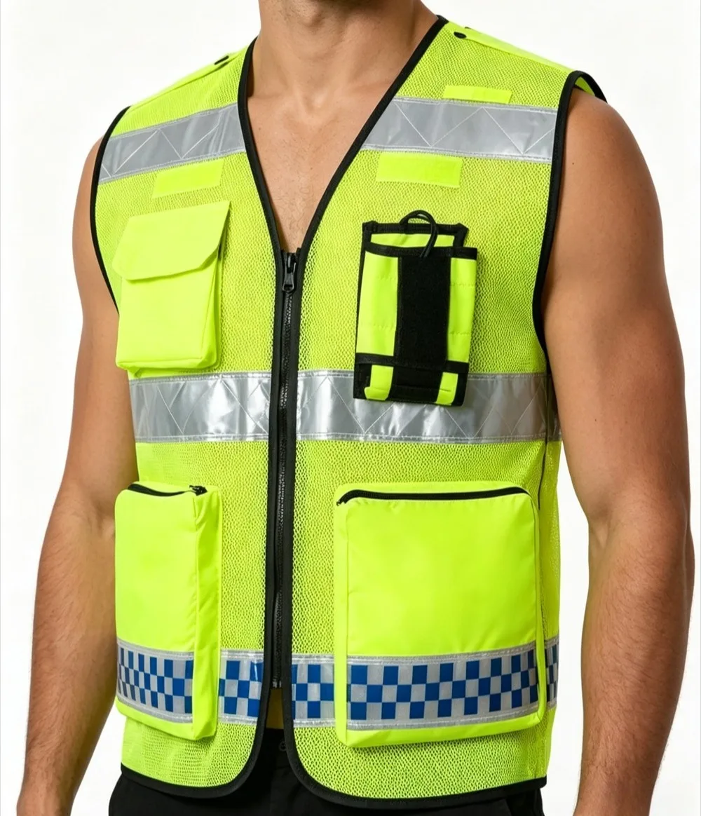 Outdoor Protective Safety Clothing High Visibility Reflective Safety Clothing Traffic Construction Road Duty Protective Workwear