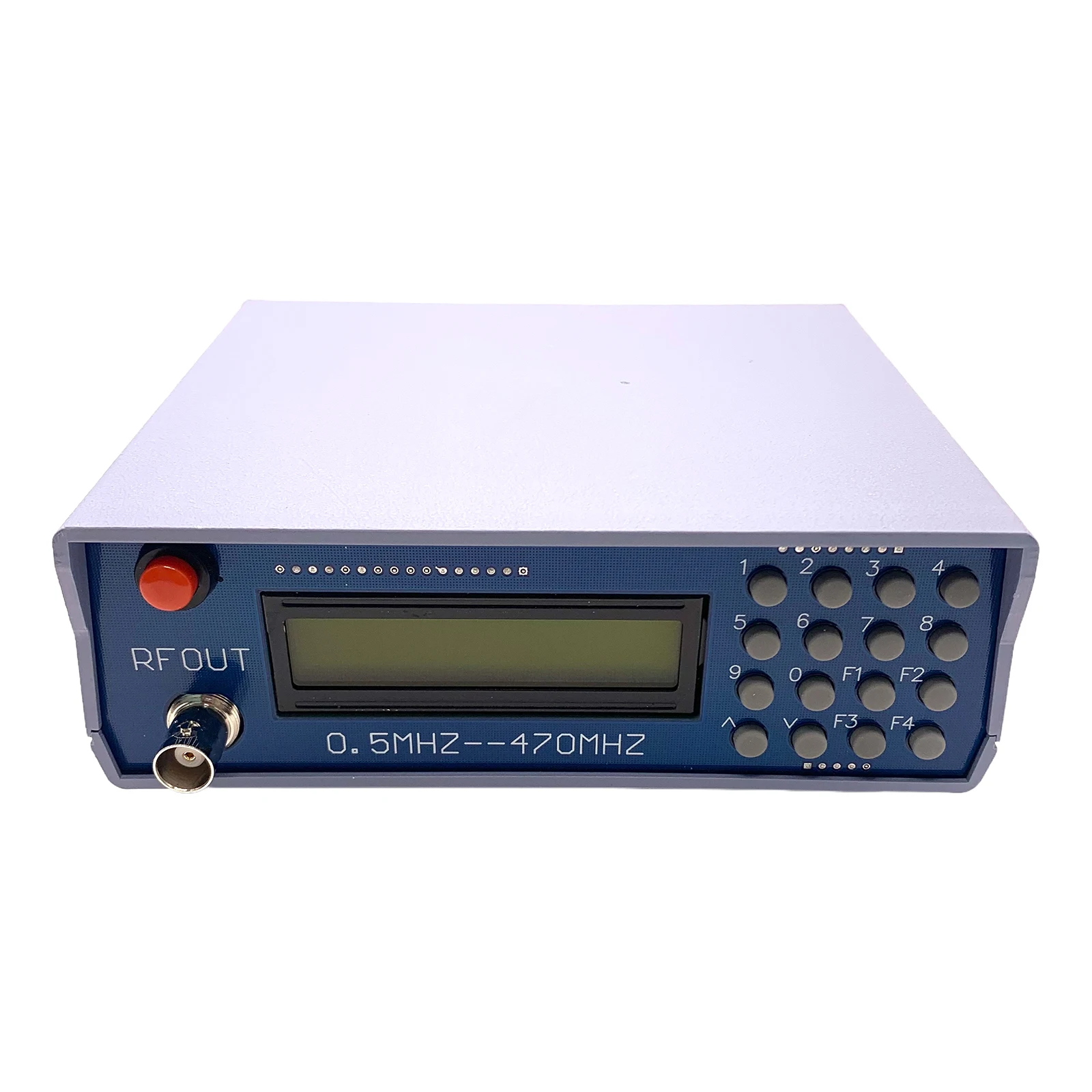 0.5M‑470MHz High Accuracy Tester Analog Digital with CTCSS Function Frequency Meter Tester for FM Walkie-talkie Debugging Tool