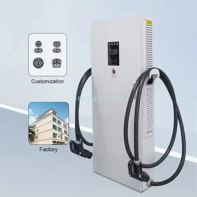 Customized Charging Station Pile 30KW 80KW Dc Electric Car Charger Station Ev Charging Station Charger DC EV Charger Pile for US