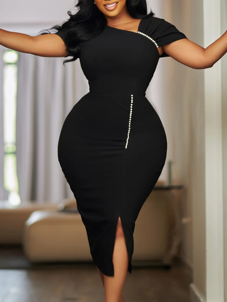 Nova chegada elegante bodycon frisado cintura alta ol lápis vestidos de baile saia impressão africana para o verão escritório wear e festa chique