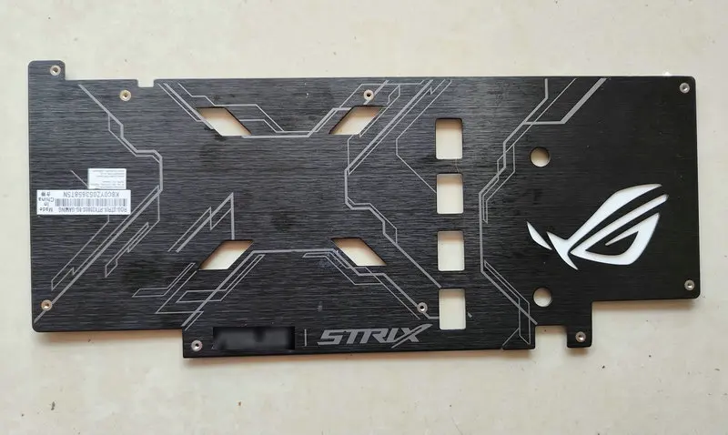 

Оригинальная Задняя панель для видеокарты ASUS RTX2060 STRIX