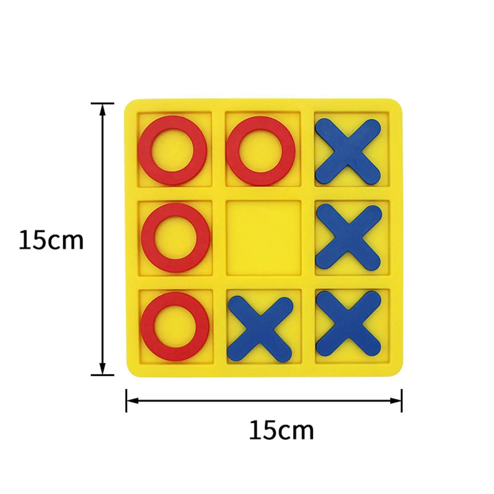 เกม Tic TAC Toe เกมกระดานหมากรุก XO คลาสสิกสําหรับห้องนั่งเล่นเด็กผู้ใหญ่