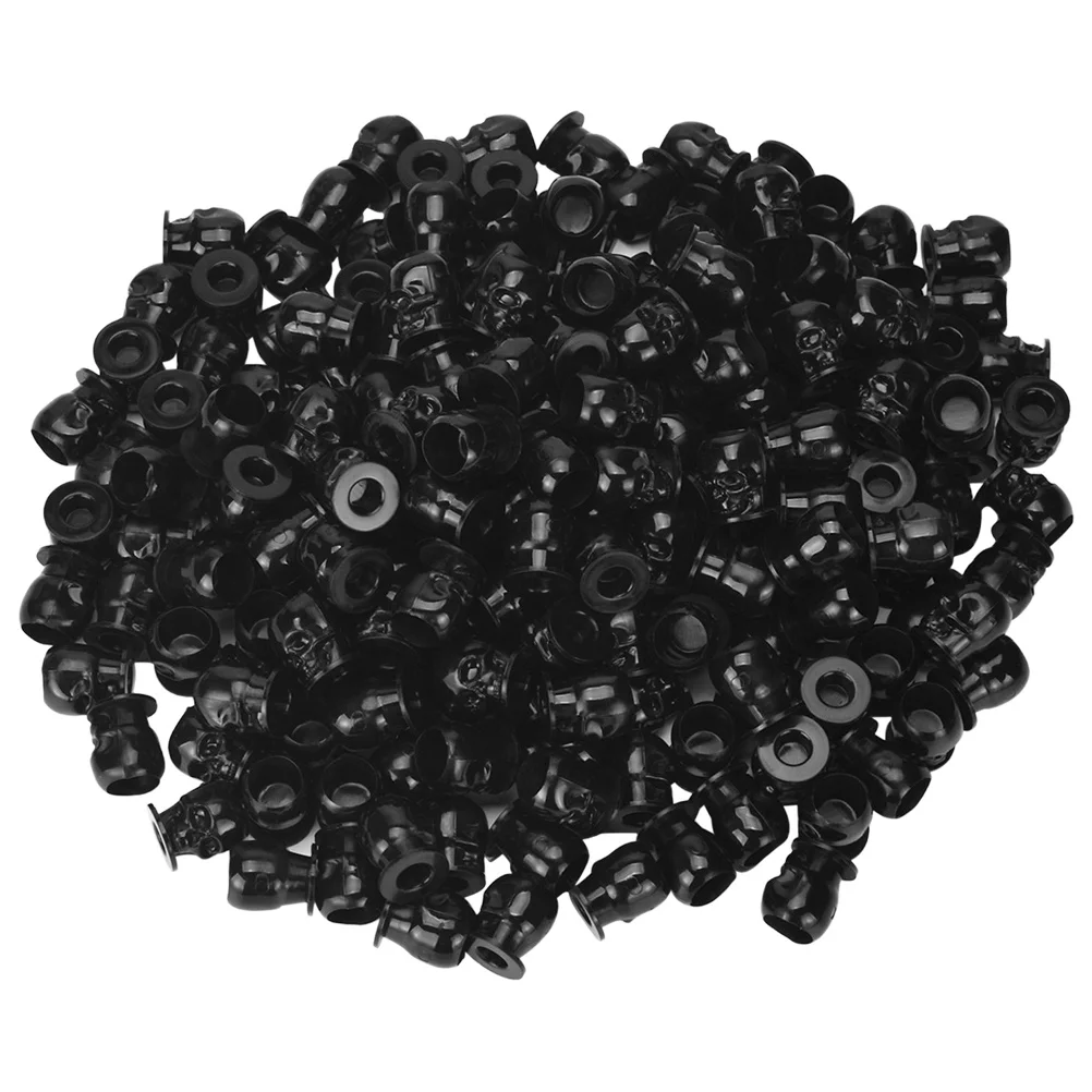 

200 шт. чашки с чернилами для черепа, держатель для пигментов для татуировок, маленький силиконовый держатель для колпачков для татуировки