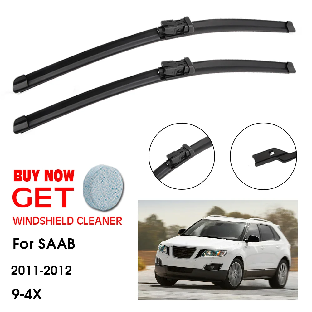 

Car Wiper Blade For SAAB 9-4X 26"+17" 2011-2012 Front Window Washer Windscreen Windshield Wipers Blades Accessories