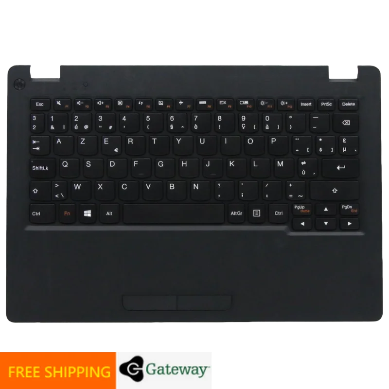 

BE Belgian Black Keyboard Upper Case Palmrest Shell Cover For Lenovo Ideapad 100s 11 11IBY 5CB0K48381