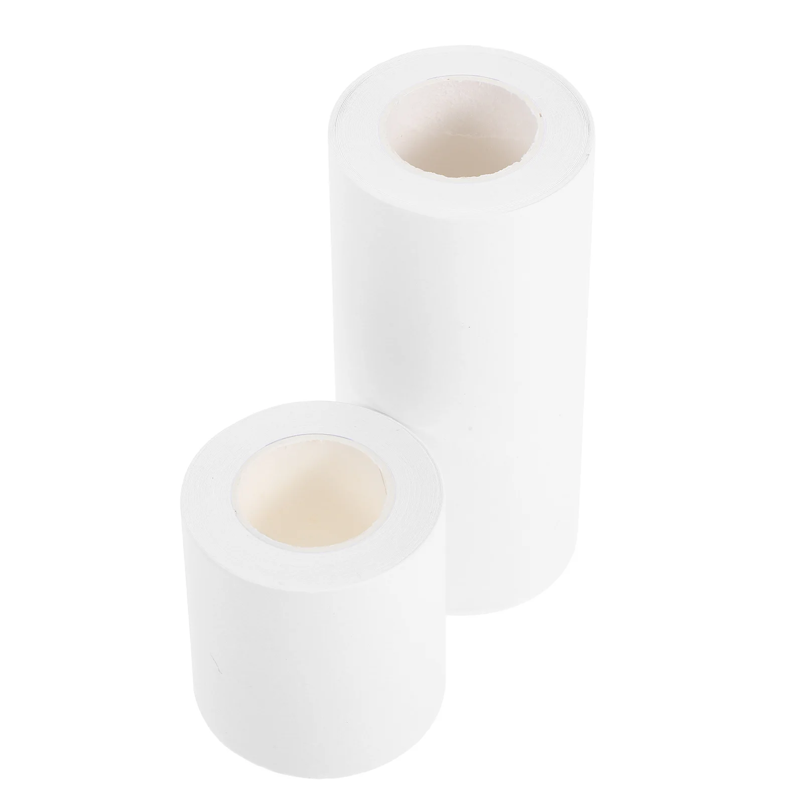 

2Pcs Writable Adhesive Blank Washi Tape Sticker for Students Scrapbook Creative Journals Durable Residue-Free for Baking