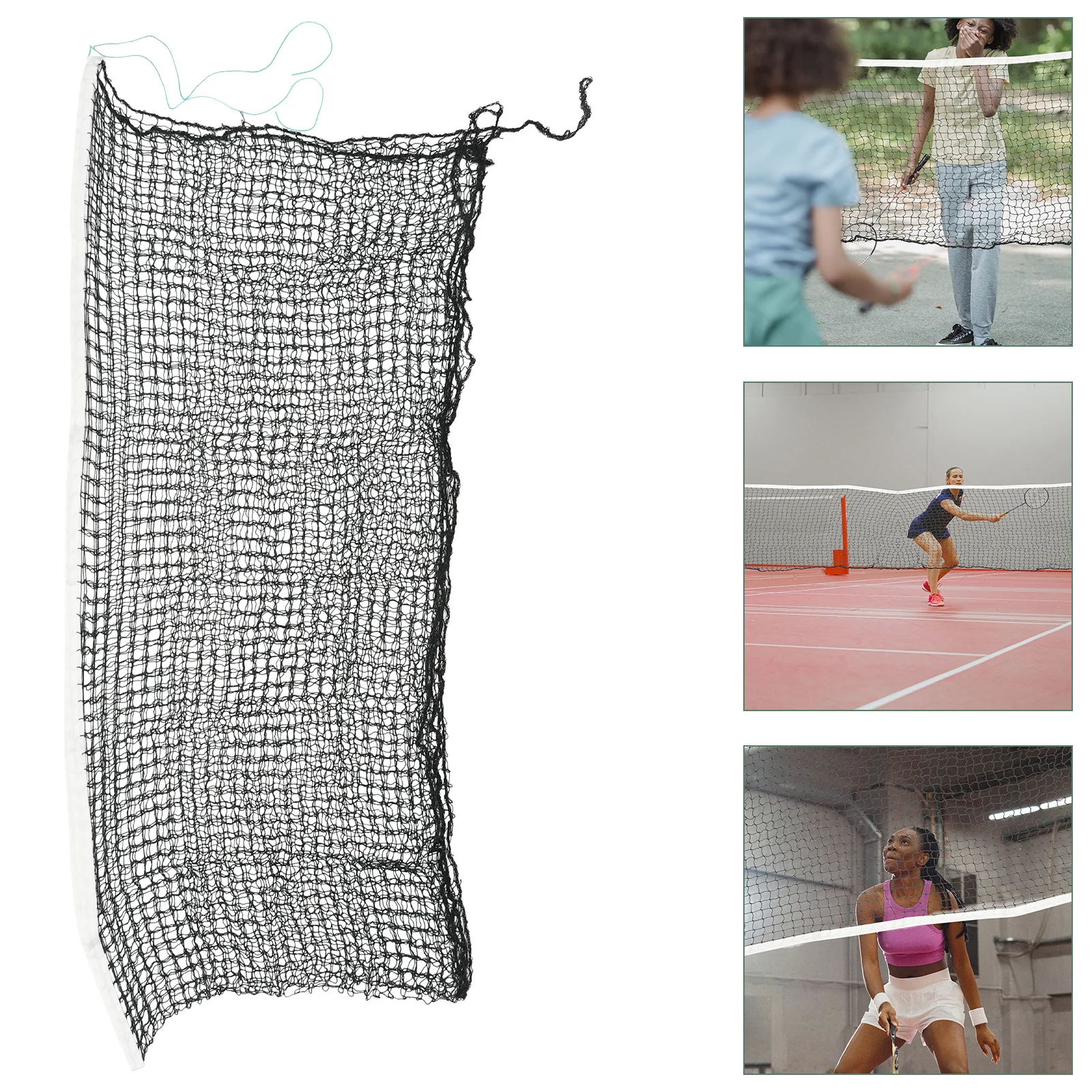 

Reliable Badminton Net Replacement 1 Each Uv Resistant Material Fine Mesh Prevents Shuttlecock Jam Ideal for Home School