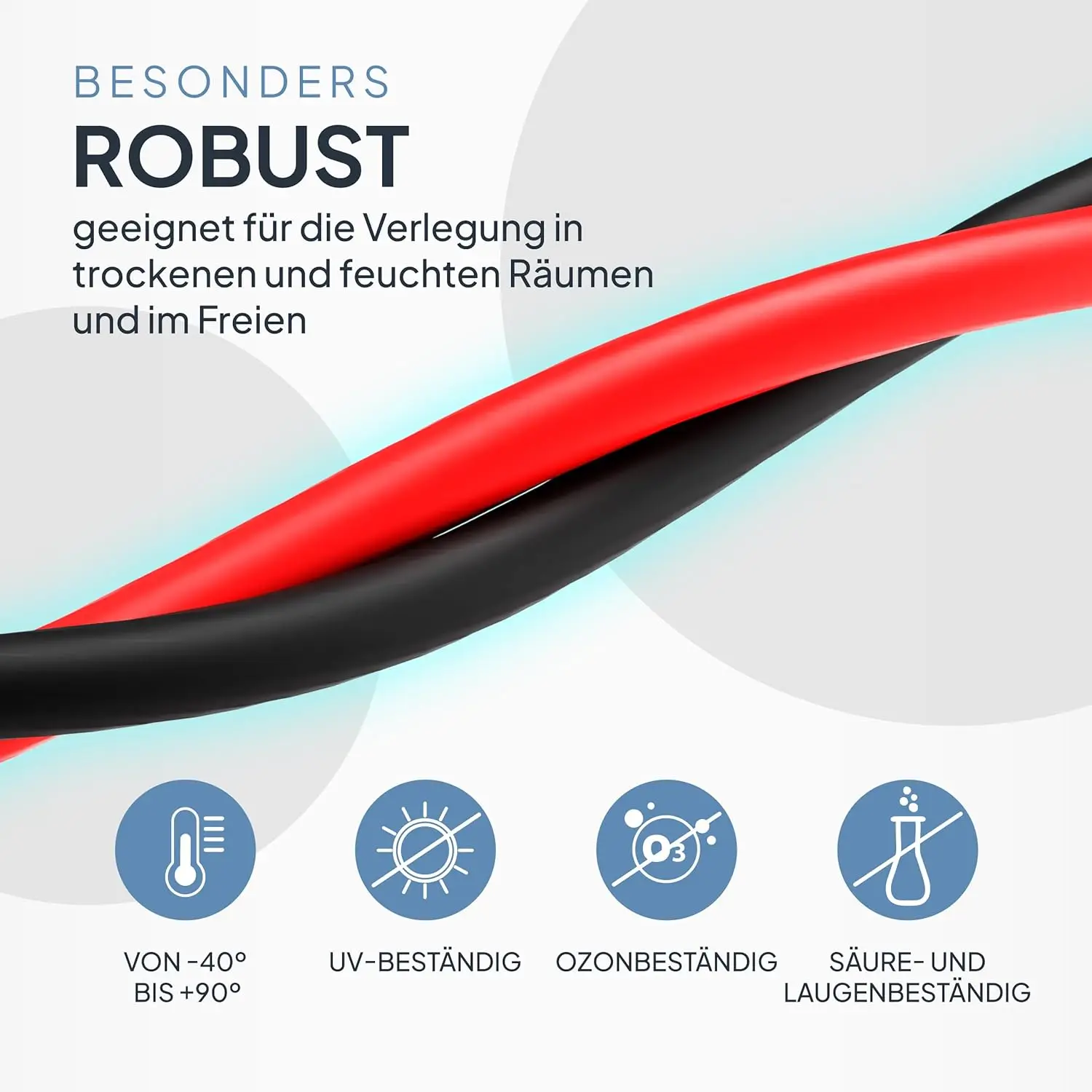 PowMr 4mm2 25m 100m zonne-PV-kabel zwart en rood 11AWG TUV zonne-PV-draad IP68 zonnepaneelsysteemverlenging fotovoltaïsch systeem