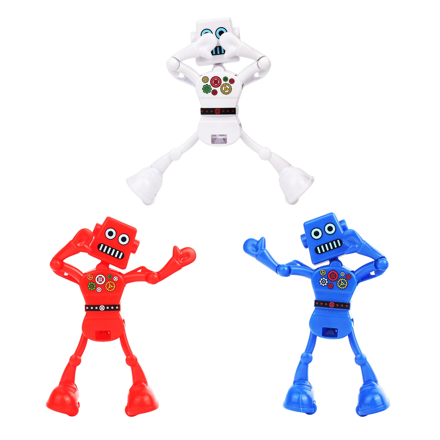 Creative dancing robot winding, swinging, twisting waist chain, children's toy, new and unique