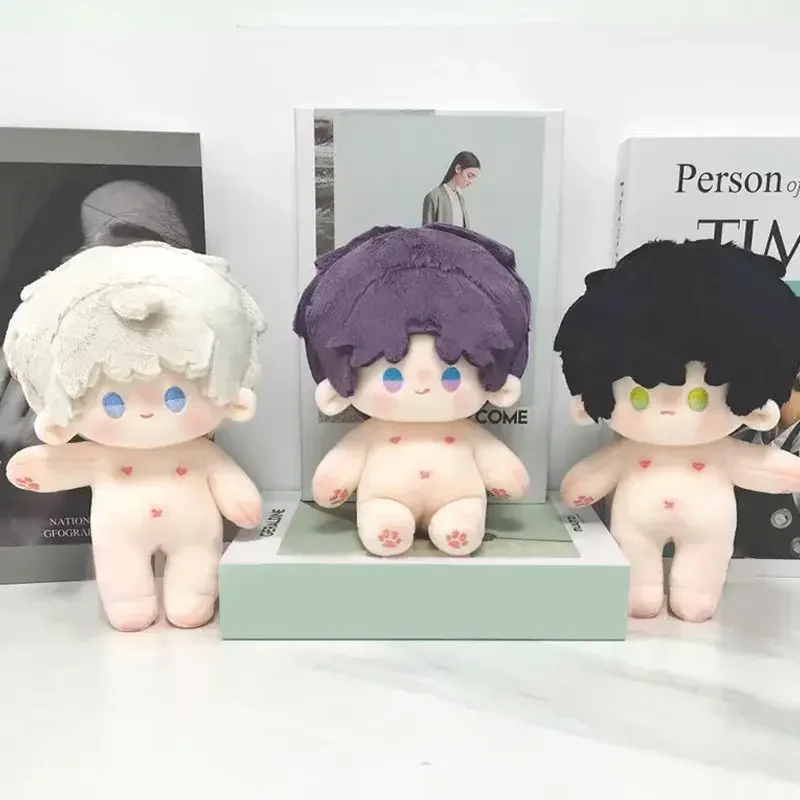Love and Deepspace  Caleb 20CM Cosplay Plush Doll Ears Body Dress Up Plushie Puppet Figure Toys Christmas Present Cotton Doll