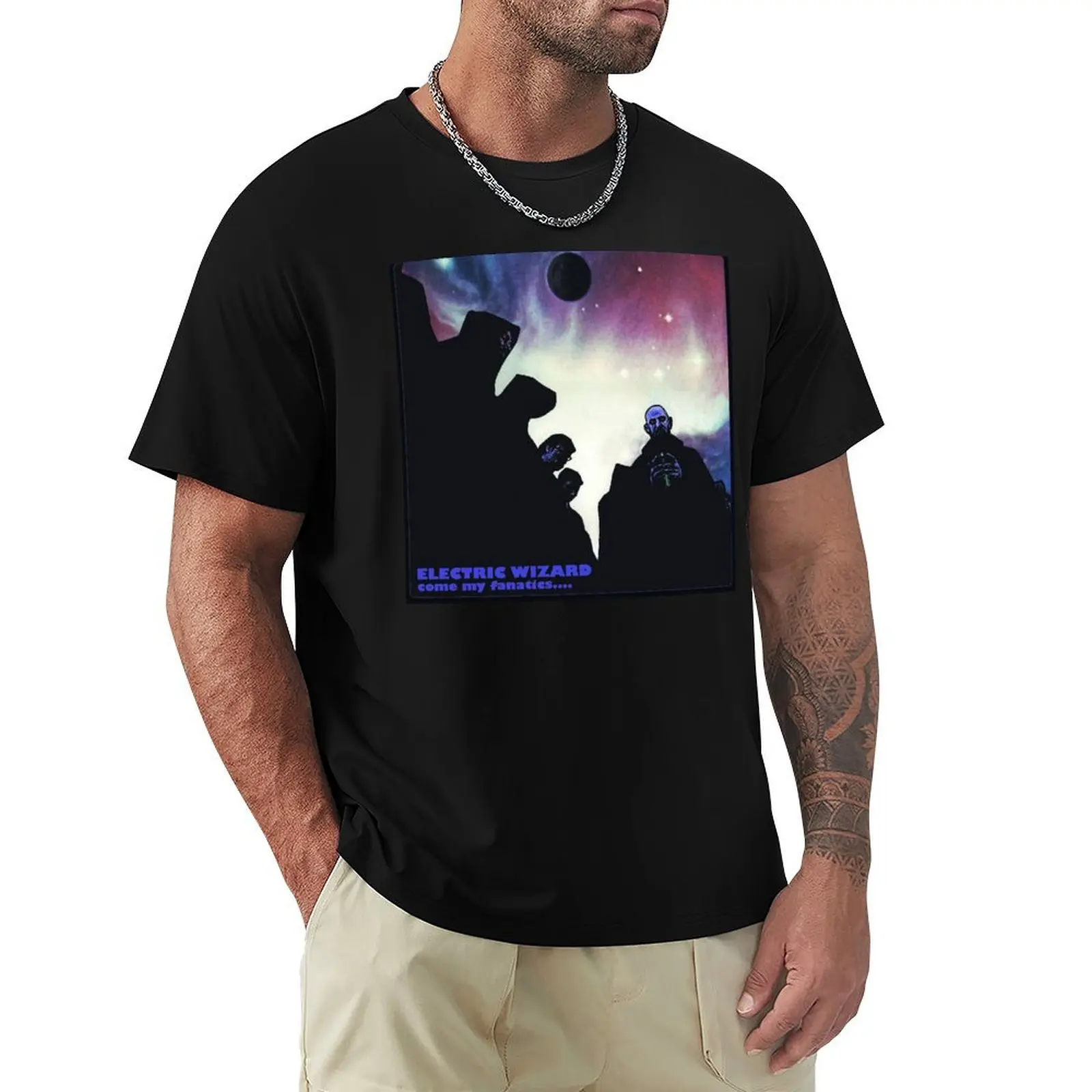 Electric Wizard - Come My Fanatics… album 1997 T-Shirt t shirt men 100% cotton luxury brand T-Shirt