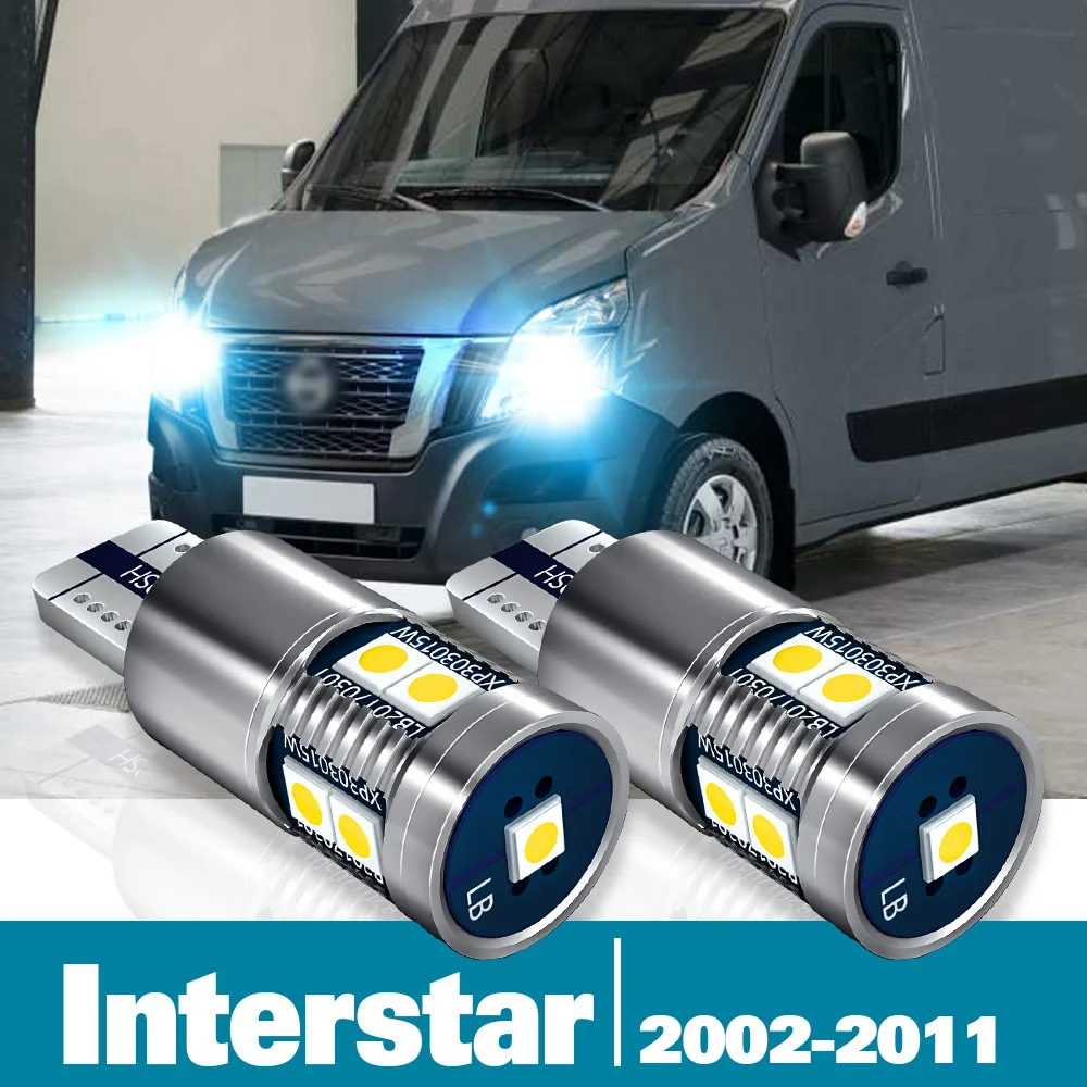 

2pcs LED Parking Light For Nissan Interstar Accessories 2002-2011 2003 2004 2005 2006 2007 2008 2009 2010 Clearance Lamp