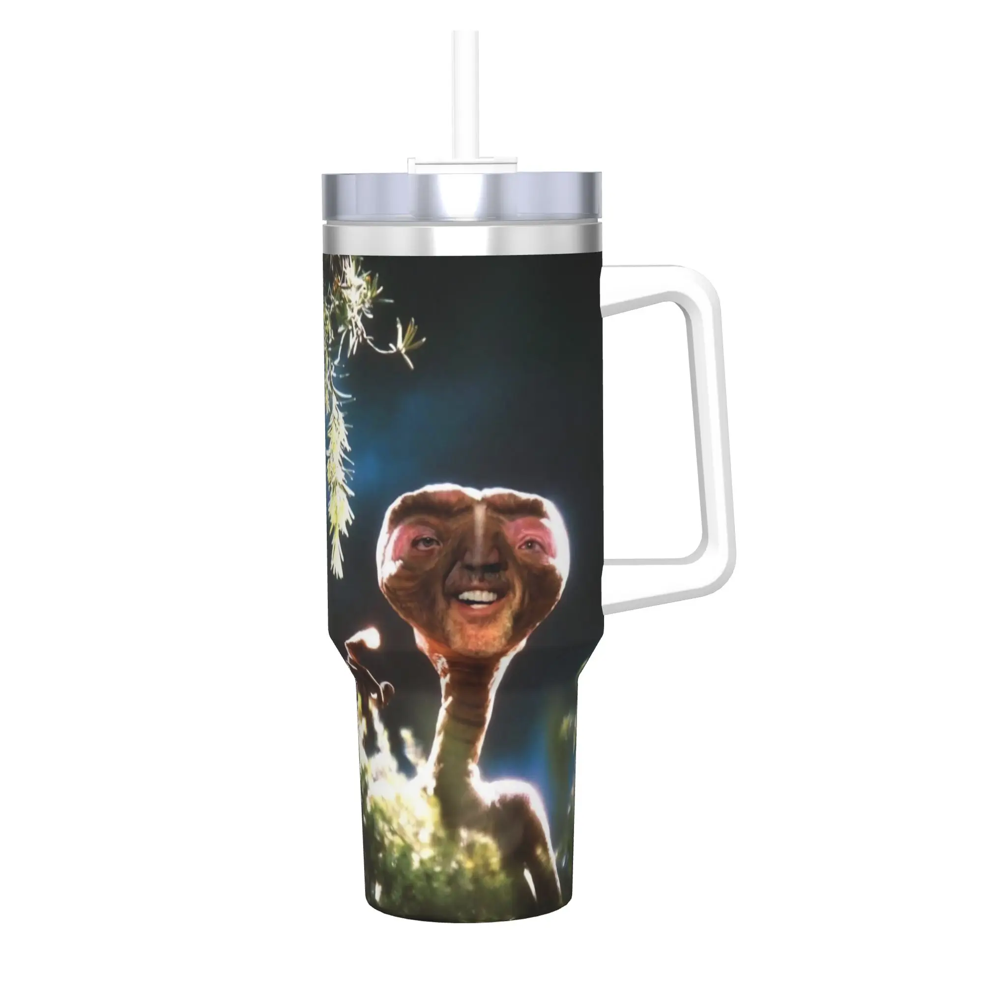 Nicolas Cage 40oz Tumbler Stainless Steel Double Wall Vacuum Insulated  Tumblers Cup With Straw