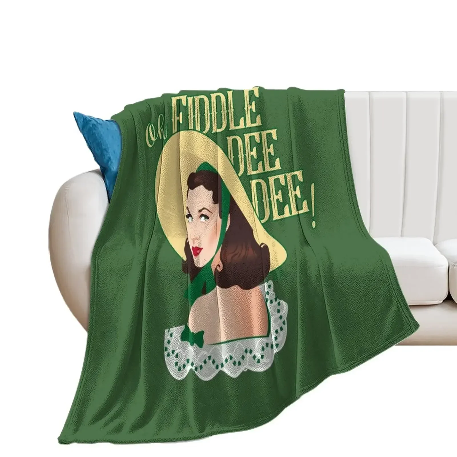 Fiddle-dee-dee! Throw Blanket Blankets Sofas Of Decoration Large Blankets