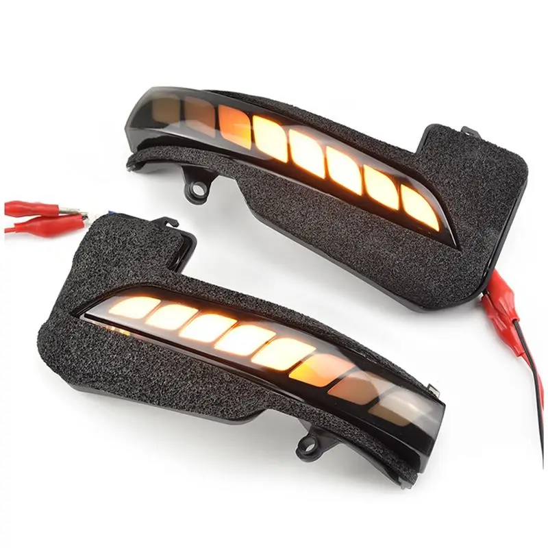 

1Pair Side Rear View Mirror LED Dynamic Turn Signal Light For Toyota Hilux Revo Fortuner Innova 2016-2021