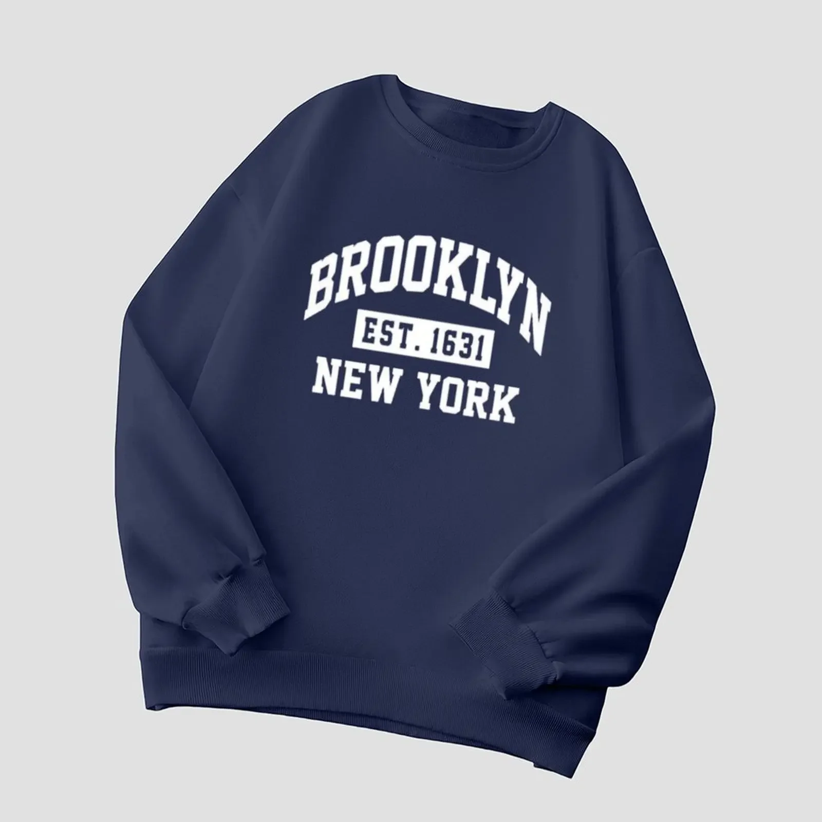 بلوزات نسائية برقبة دائرية بلوفرات رياضية غير رسمية فضفاضة مريحة مخملية بأكمام طويلة سترة شتوية ملابس نسائية 2025 #2