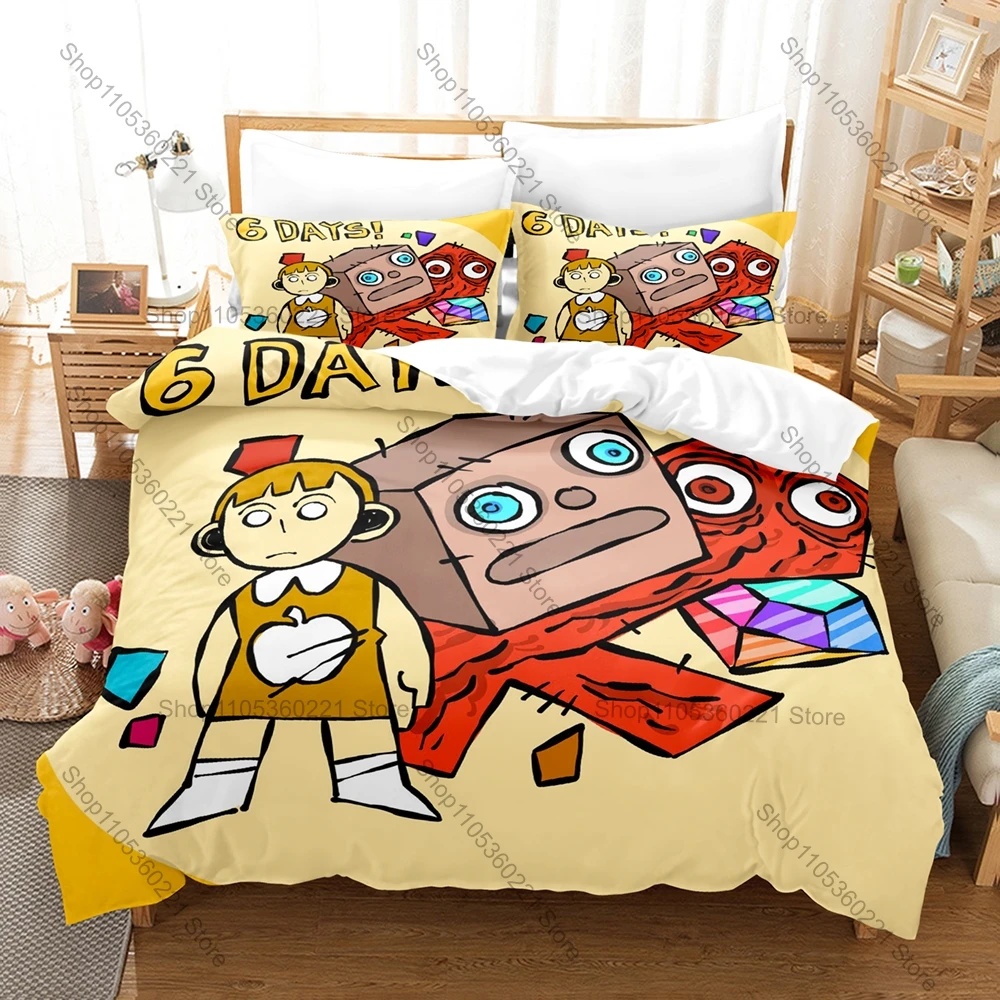 Urban Style Bedding Set, Duvet Cover + 2 Pillowcases, Subway Midnight Design Comfortable Home Bedding Supplies