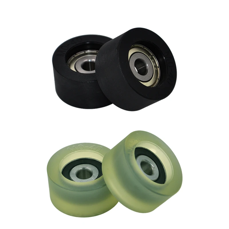 【SHABER】Factory supply polyurethane formed bearing PU63840-20 glue coated bearing pulley guide wheel