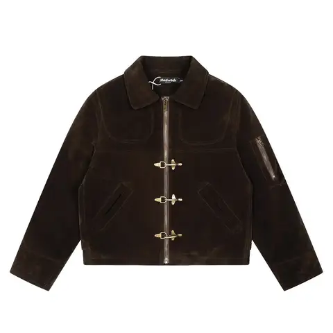 Men's Jackets Turn-down Collar Korean Style All-match Solid Color Zipper New Autumn Winter Clothing Loose Male Short Coats