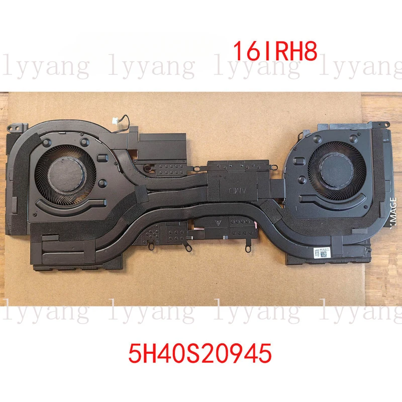 f  For Lenovo Legion S7 16IRH8 Laptop CPU/GPU Cooling Radiator fan 5H40S20945