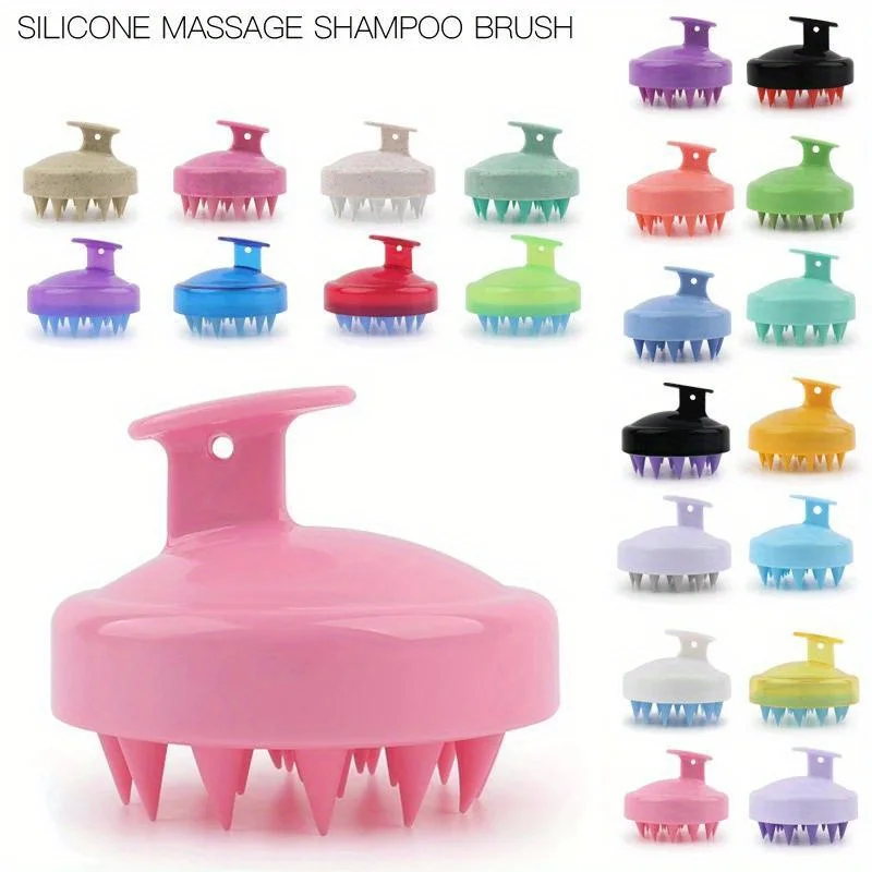 

Мягкая силиконовая массажная расческа для головы, щетка для душа, спа-ванна, массажная щетка для похудения, подходит для девочек, мальчиков, домашних животных