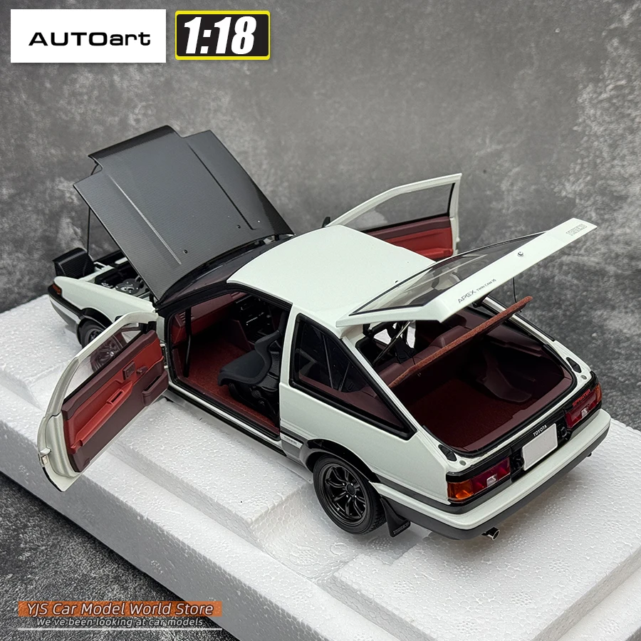 AUTOART 1:18 TOYOTA SPRINTER TRUENO AE86 30th ANNIVERSARY car