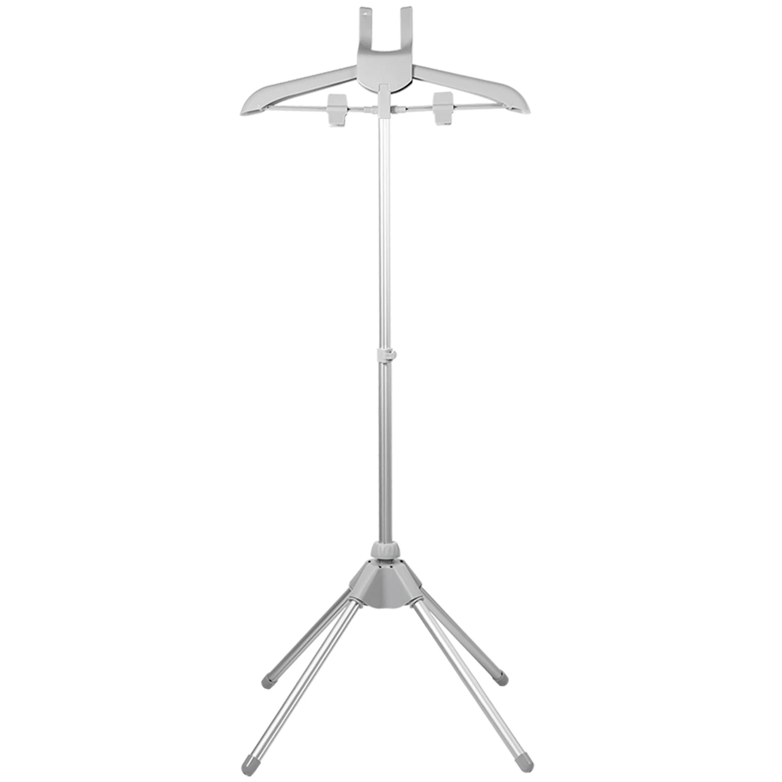 Telescopic Garment Steamer Rack, Adjustable Height