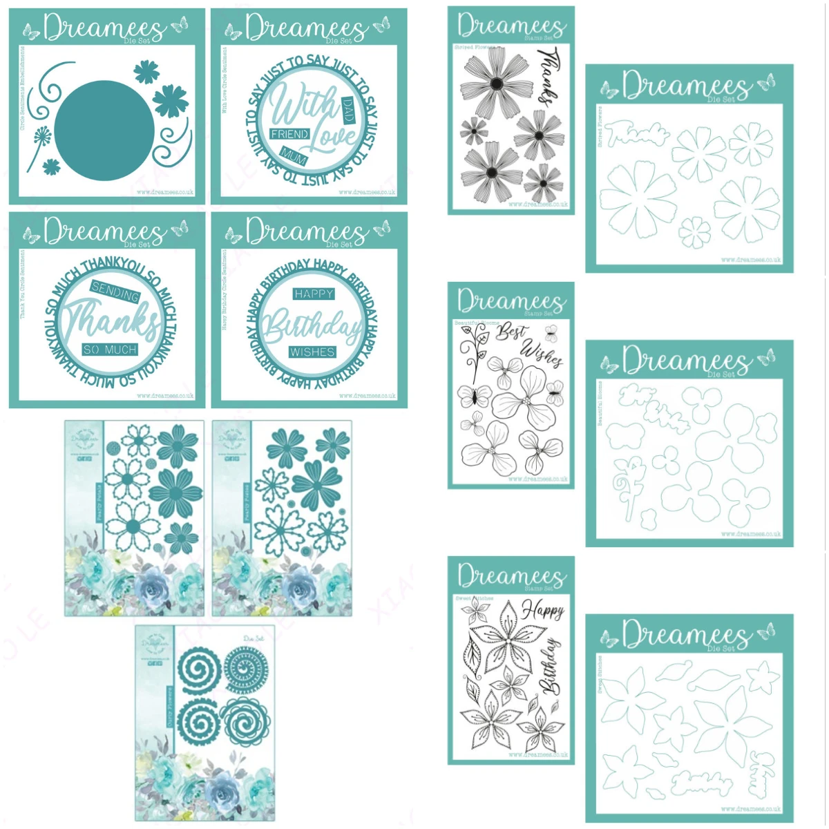 

Sweet Stitches Stamp and Die Duo Metal Cutting Dies Silicone Stamps Scrapbooking New Make Photo Album Card Diy Paper Embossing