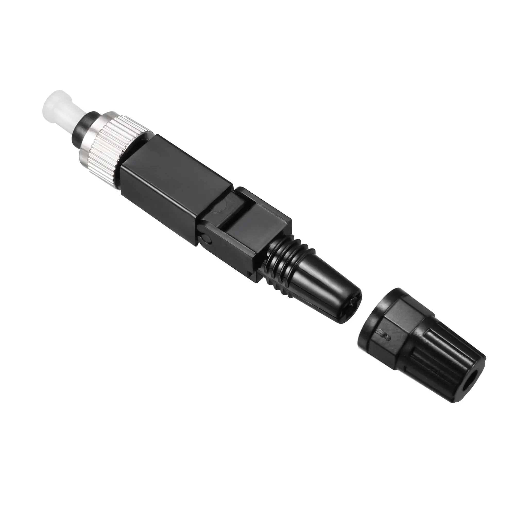2Pcs FC/UPC Optic Fiber Quick Connector for Server Rack, Patch Panel Fast Adapter for FTTH/OD
