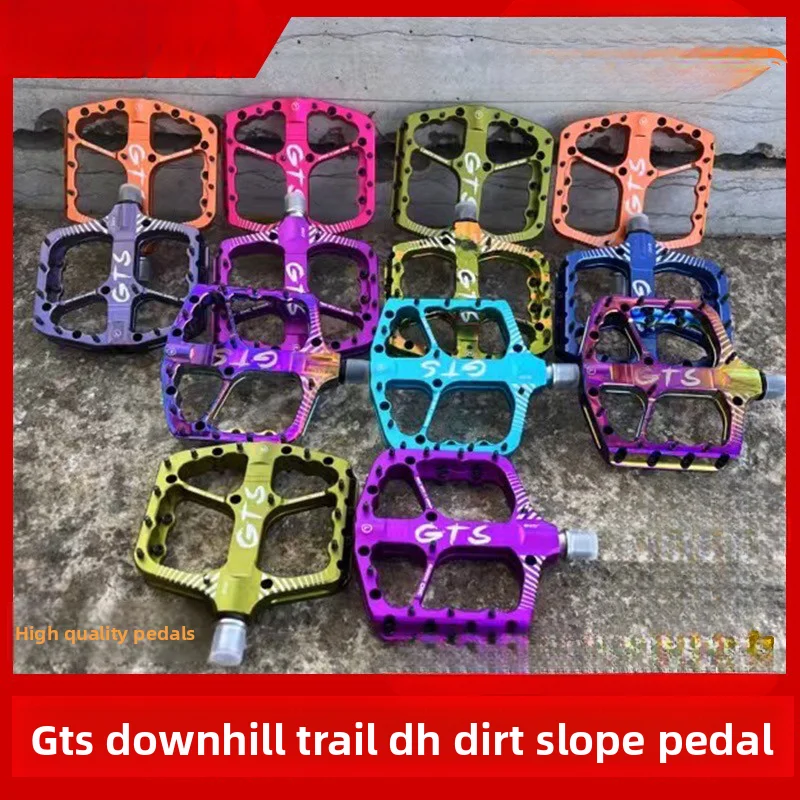 Fourth GenerationGTSPedal Aluminum Alloy Mountain Bike Downhill Dirt Ramp Street Climbing  The grip is very strong