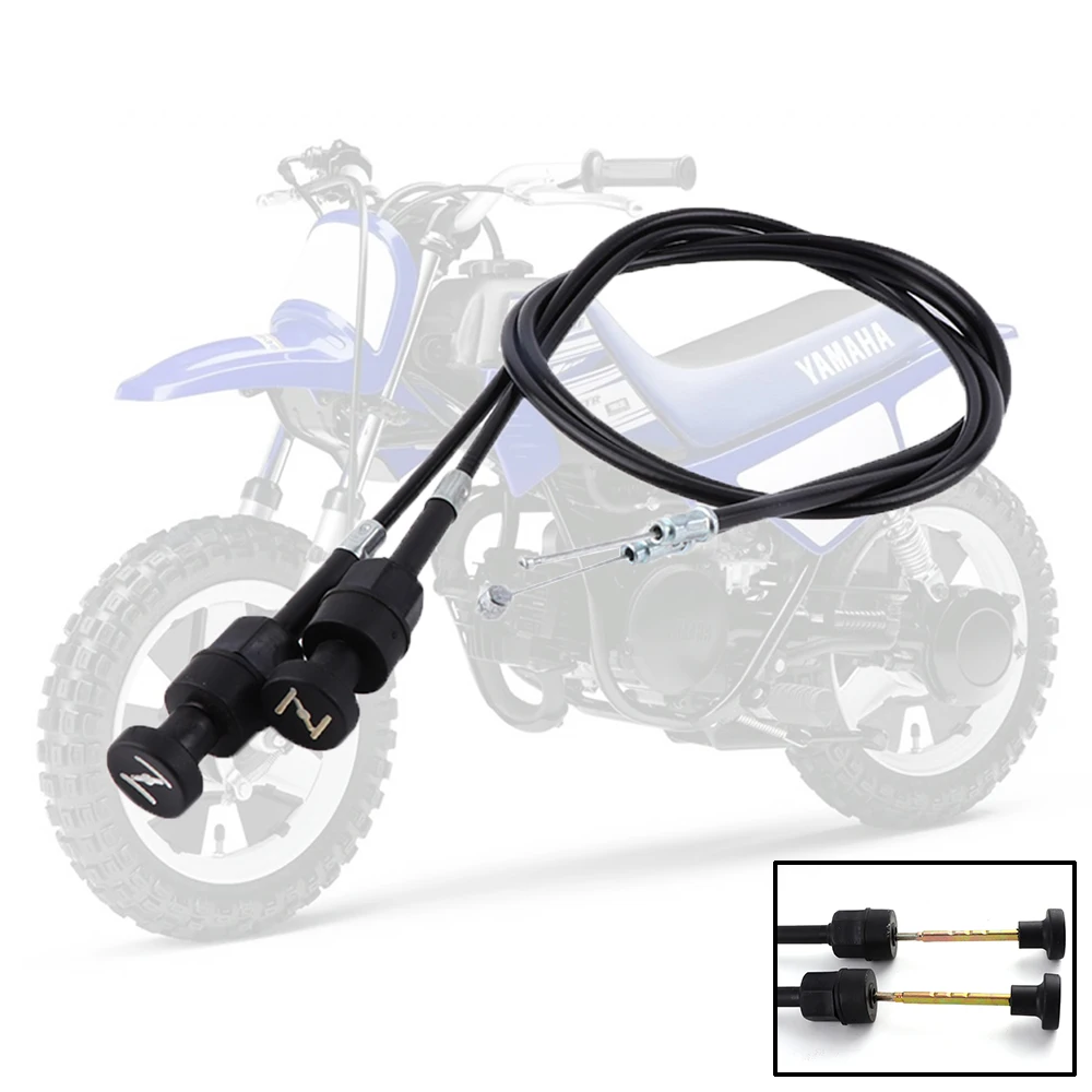 For Yamaha PW50 PW80 Motobike Pit Dirt Bike Motocross Motorcycle Carburetor Push Pull 770mm/940mm Choke Cable