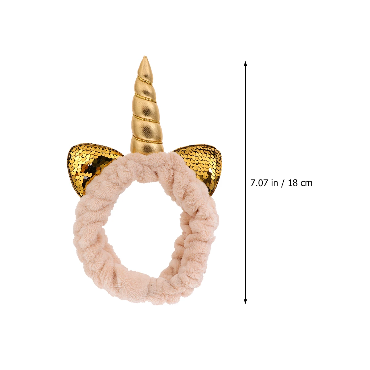 

2Pcs Unicorn Hairbands Stylish Elastic Headwear Face Washing Makeup Hairband Comfortable Fabric Hair Accessories for Women Girls