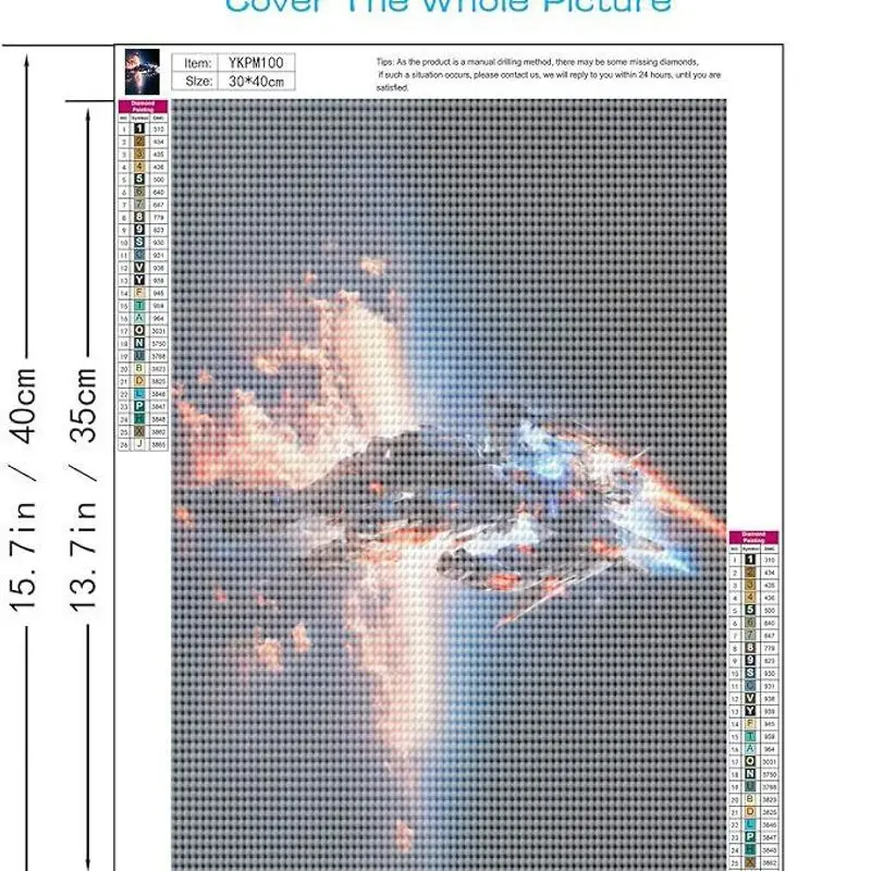 1 peça kit completo de pintura diamante 5d, design dinâmico de guerreiro robô mecha de ficção científica com elementos brilhantes, strass de cristal diy